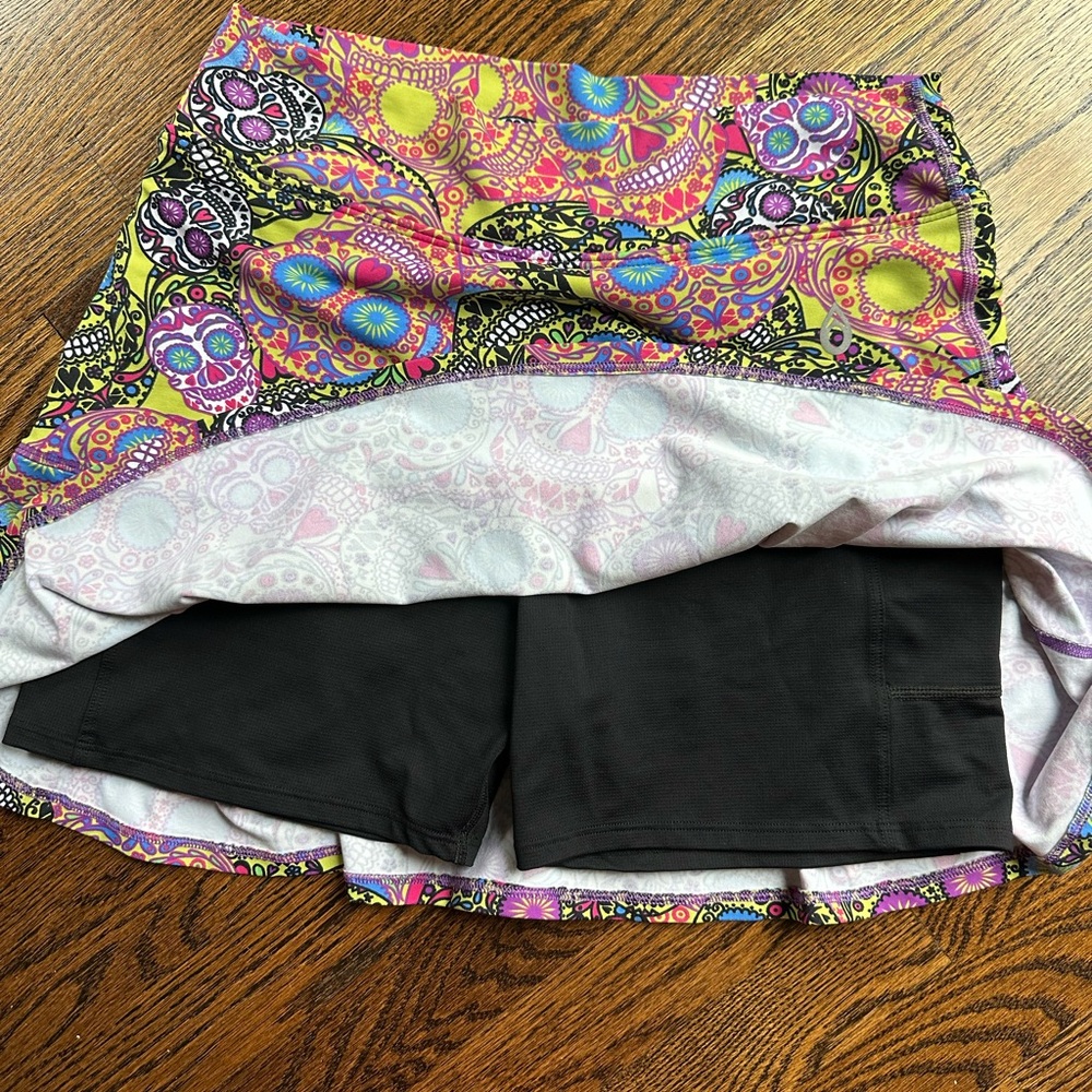 Skull Patterned Women's Skirt- Cinco de Mayo - Picture 5 of 5